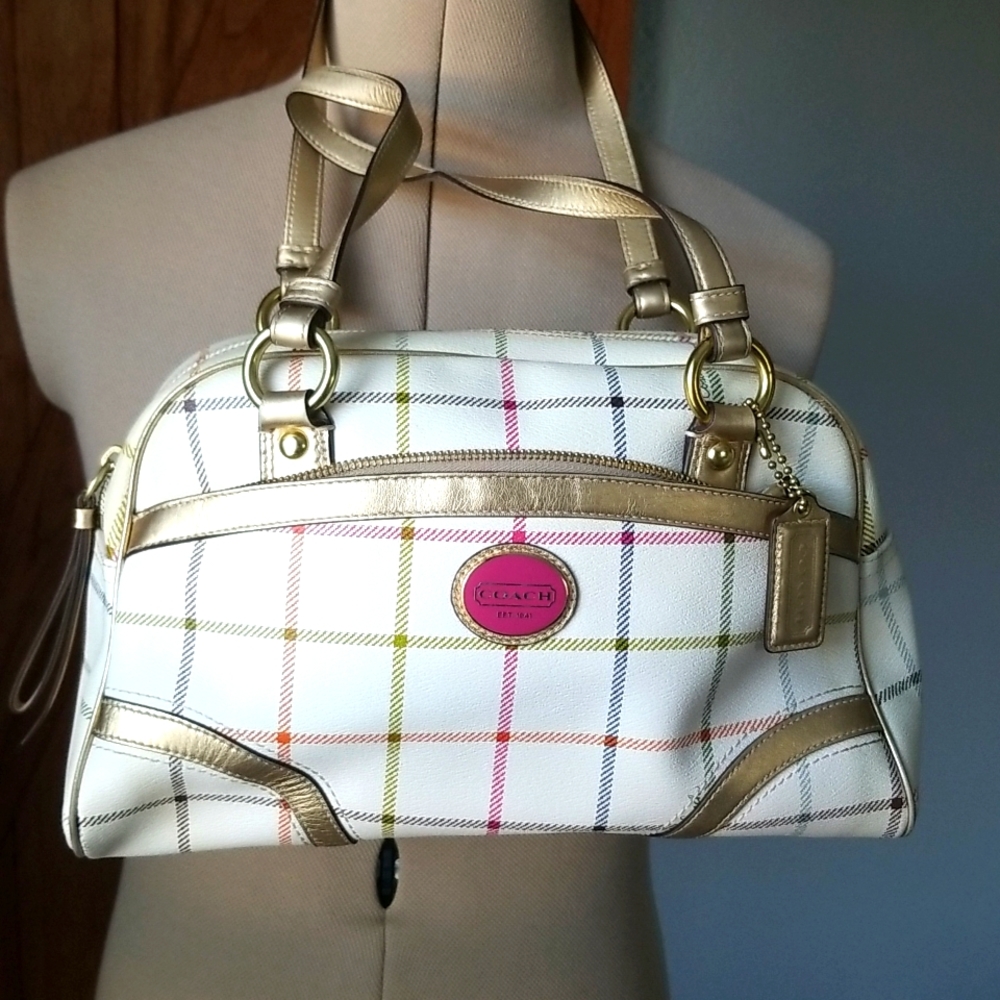 Coach multi color bag - Picture 6 of 17